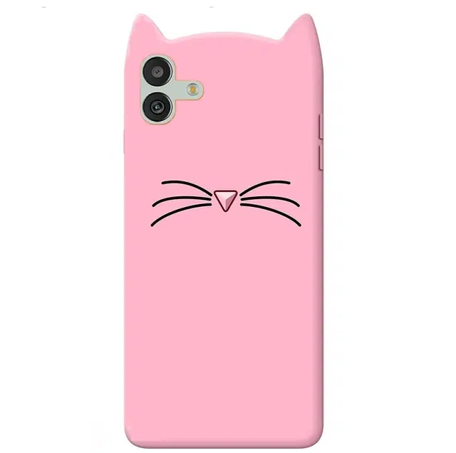 Silicone Mobile Back Cover for Samsung M04 / A04e / F04 / M13 5G (Pink)