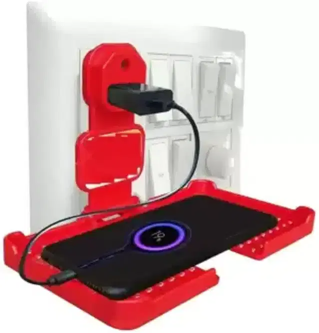 Wall Mount Charging Phone Holder, Orange