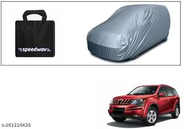 Taffeta Waterproof Car Cover for Mahindra XUV 500, Multicolor