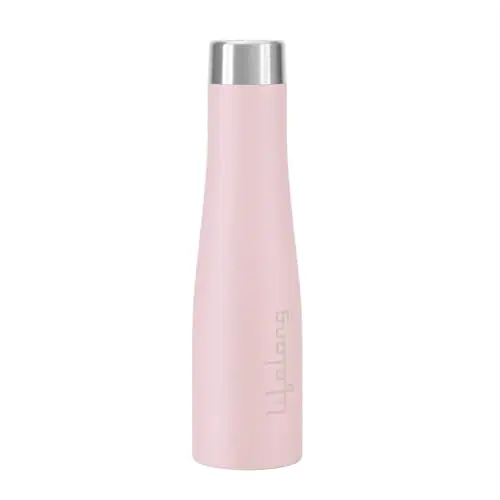 Lifelong Stainless Steel Water Bottle 900ml, Leak-Proof, Rust Free, Easy Grip, Odour-Free, Secure Cap, for School, Travel, Gym & Work, Blush Pink (llbt03bp)
