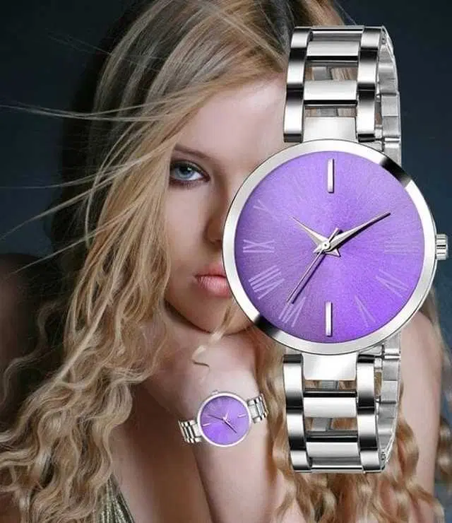 Analog Watch For Womens (Silver) (WS-85)