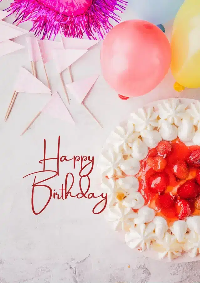 Birthday Greeting Card, Multicolor