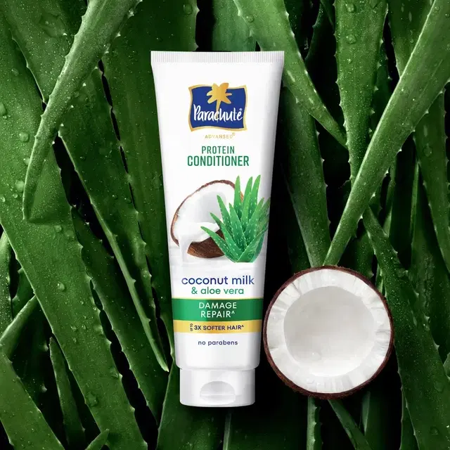 Parachute Advansed Protein Conditioner | With Coconut Milk & Aloe Vera | 250 ml