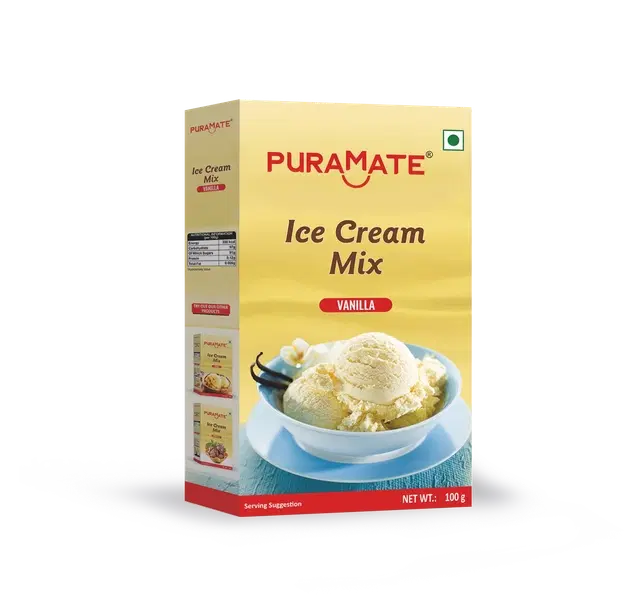 Puramate Vanilla Ice Cream Mix 100 g