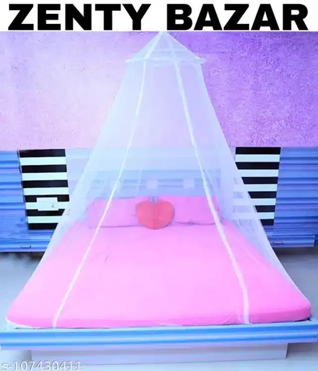 Mosquito Net for Home, White, 6.5x6.5 feet