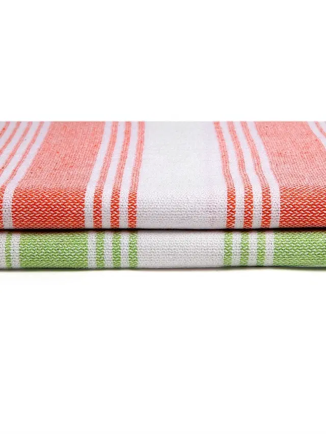 Cotton High Absorbent Bath Towels, Multicolor, Pack of 2