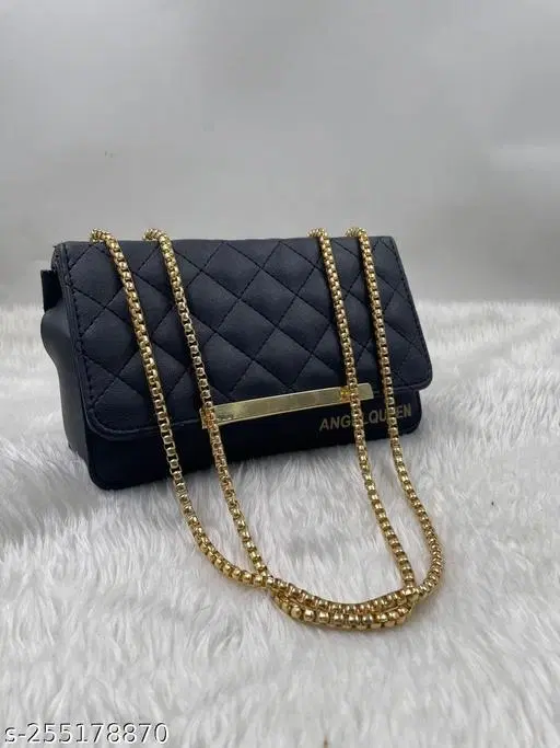 TRUE FASHION. Sling Bag for Women (Black, Free size)