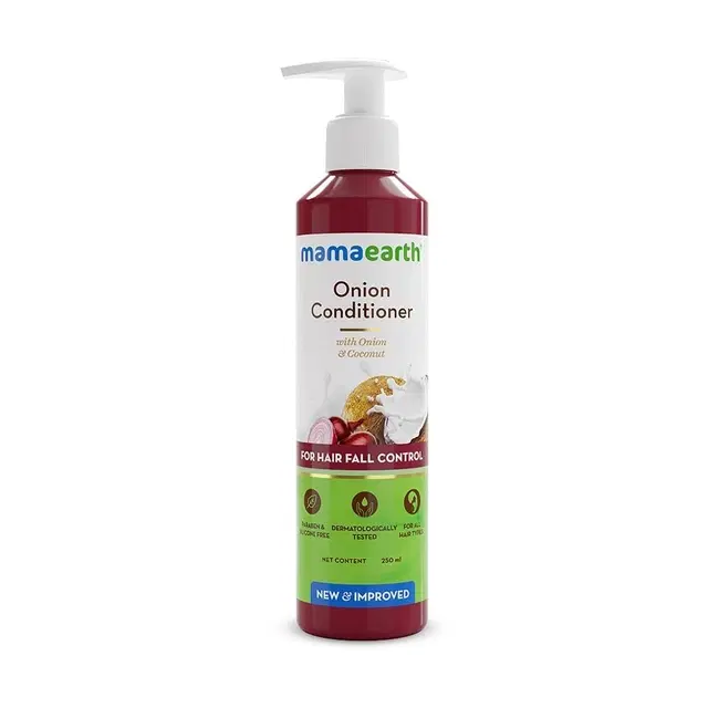 Mamaearth Onion Conditioner for Growth & Hair Fall Control with Coconut Oil 250 ml