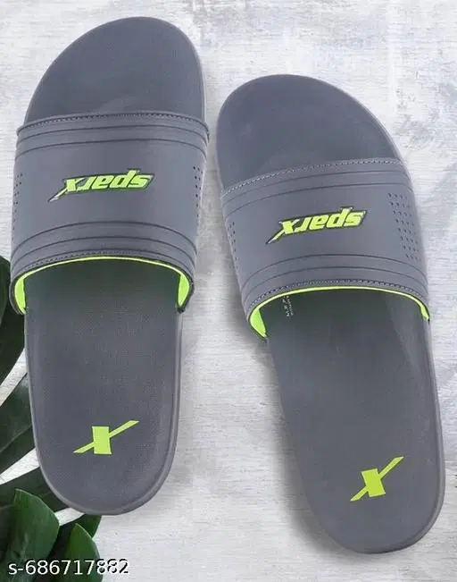 Sparx EVA Sliders for Men (Grey, 6)