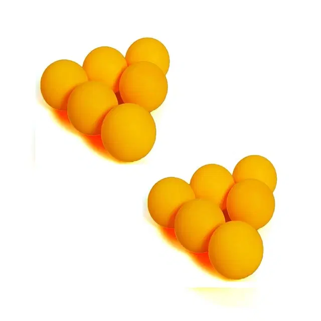 Standard Power 3 -Star Table Tennis Balls (Yellow, Pack of 12)