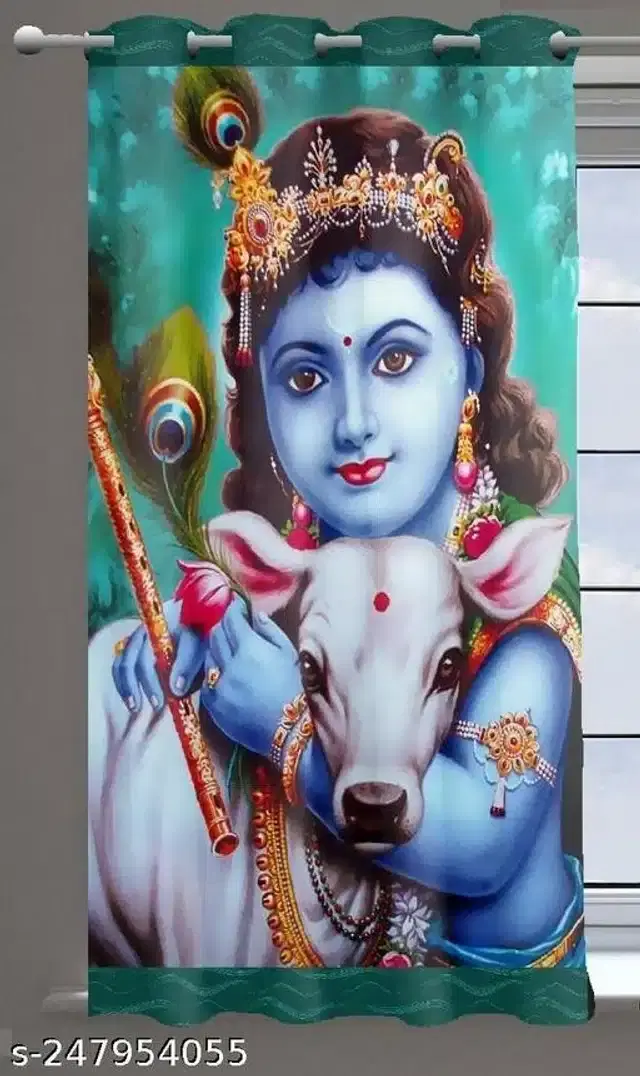 Curtains for Temple, Multicolor, 5 Feet