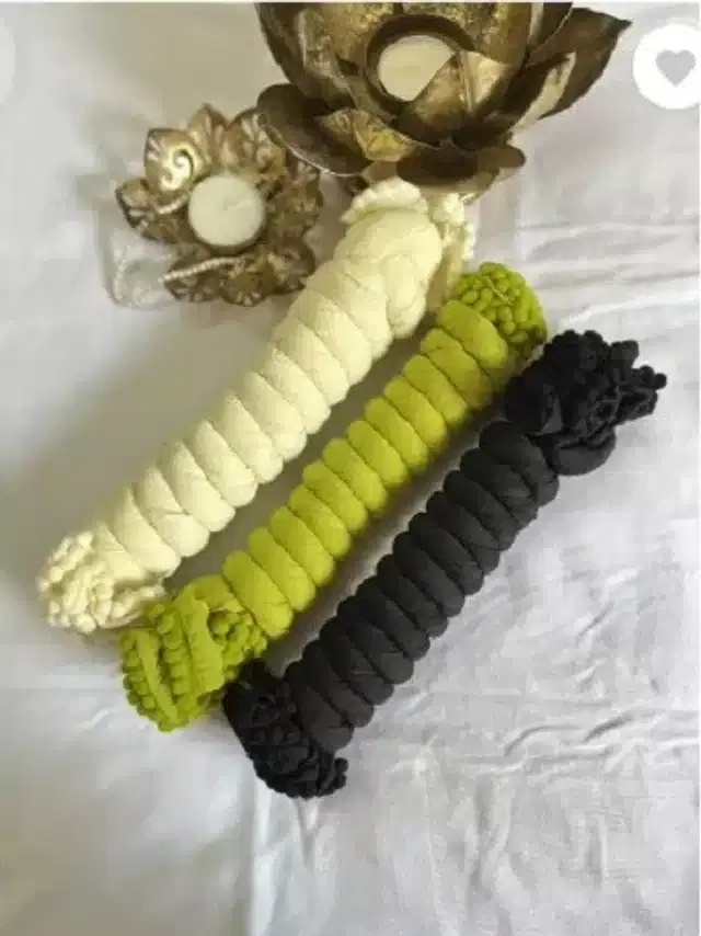 Dupatta for Women, Pack of 3 (Multicolor, 2 m)