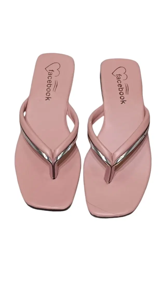 Zakozee Synthetic Handmade Flats For Women, Peach (5)