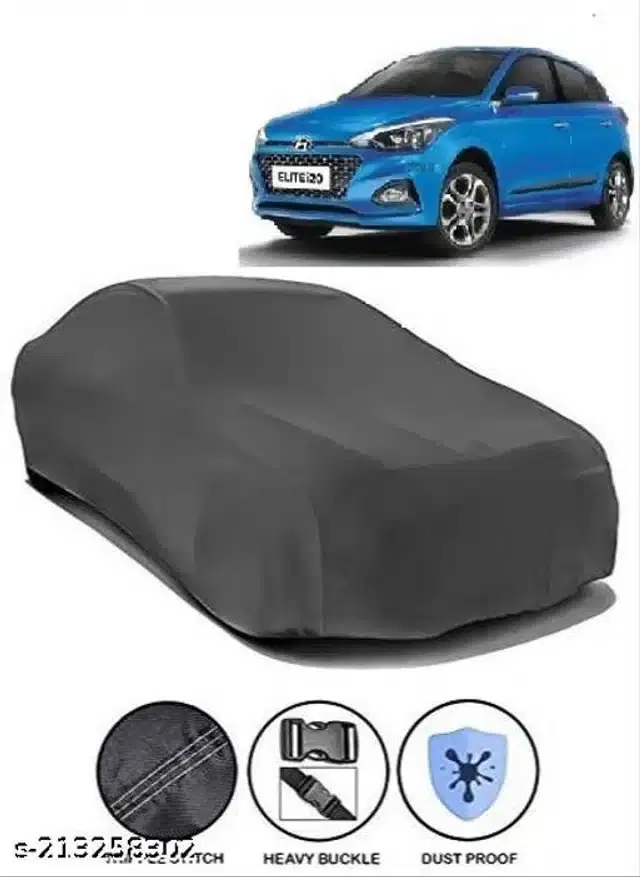 Taffeta Waterproof Car Cover for Hyundai Elite i20, Multicolor
