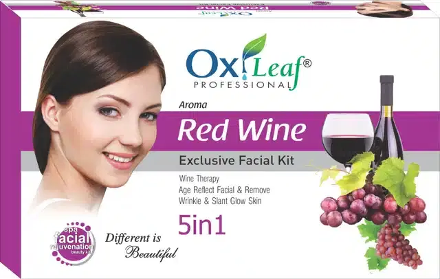 Aroma Red Wine Facial Kit, 180 ml