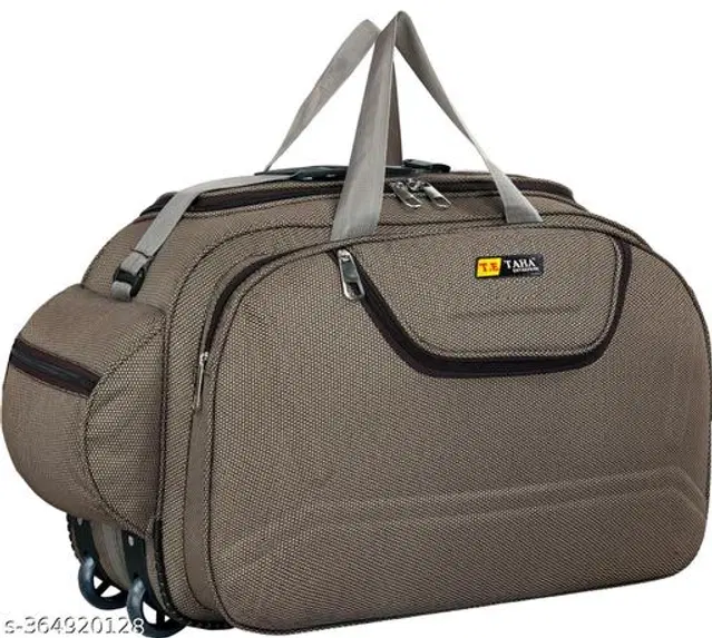 Polyester Duffel Bags, Brown
