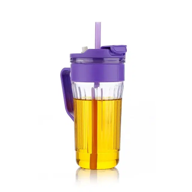 Kiddi Premium Leakproof Sipper, 500ml (Assorted Colour, Pack of 1)