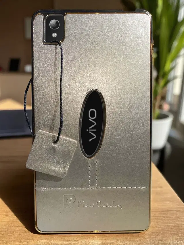 Pvc Back Cover For Vivo Y51, 2015 Old Model, Gold