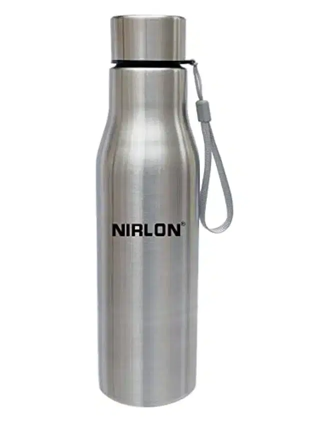 Stainless Steel Water Bottle, Pack of 1, Silver, 1000 ml