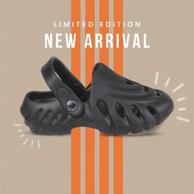 Clogs for Boys (Black, 2)