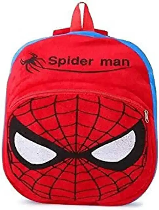 Soft School Bag for Kids, Red