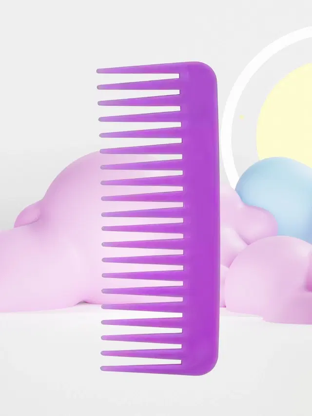 Basicare  Wide Tooth Detangling Comb