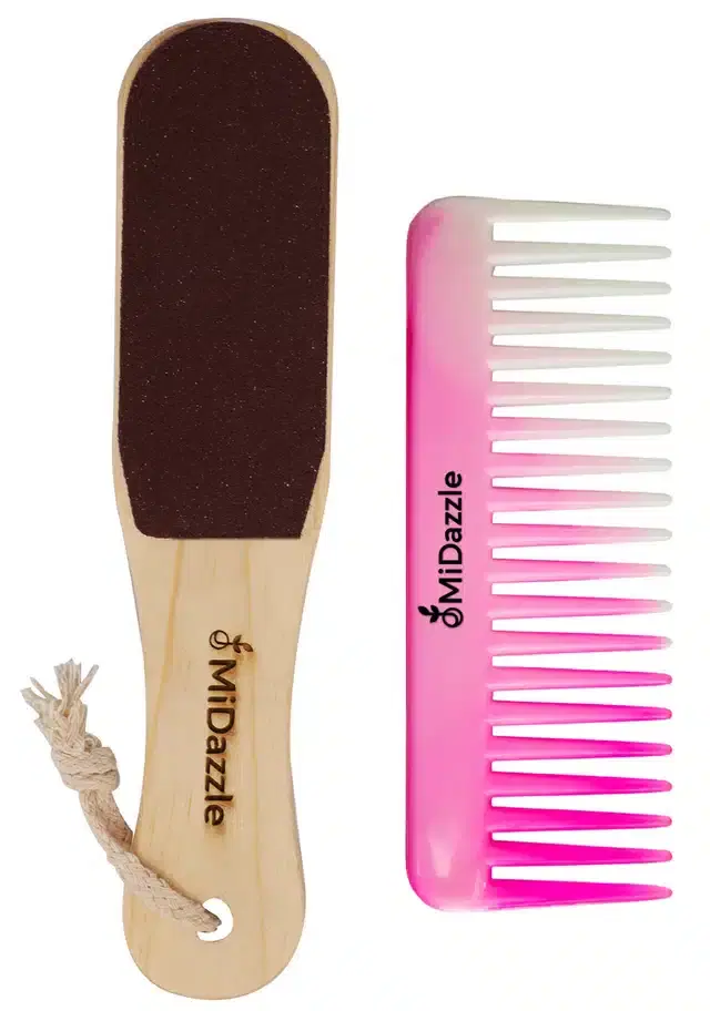 Wooden Footer + ( Elegant Comb ) 1 N