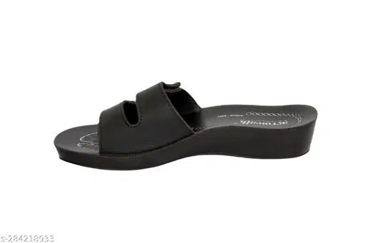 Aerowalk Wedges for Women (Black, 4)