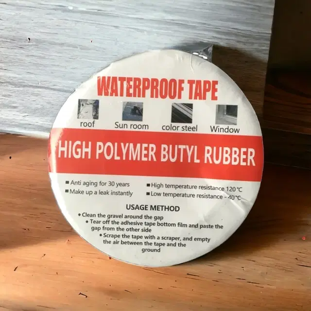 Aluminium Single Sided Self Adhesive Tape, Silver, 5 m