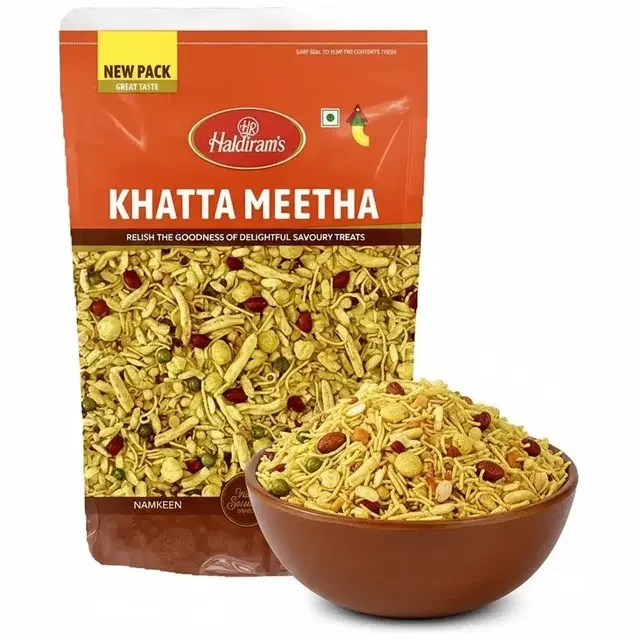 Haldiram's Khatta Meetha Namkeen 400 g + 20 g Extra