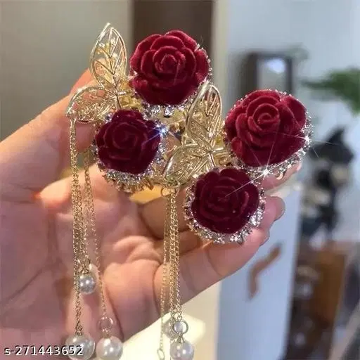 Hair Pins for Women (Multicolor, 2 Pcs)
