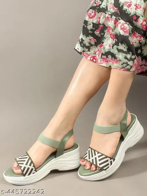 Heels for Women, Green (3)