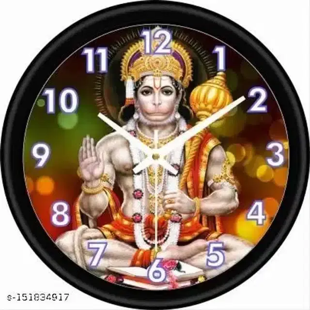 Designer Analog Wall Clock, Multicolor