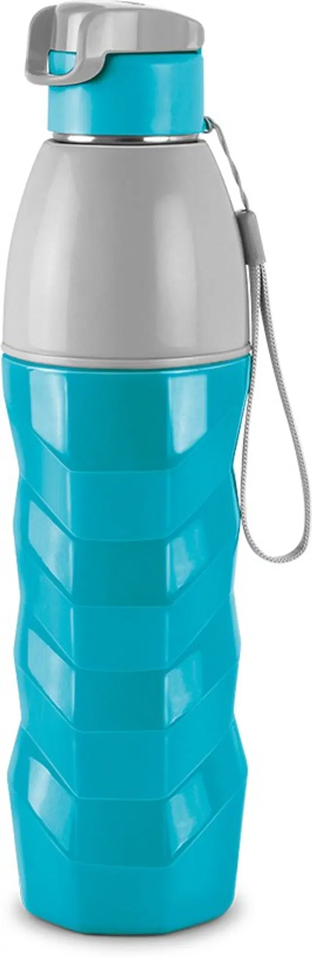 Milton Plastic Water Bottles, Blue & Grey, 1000 ml