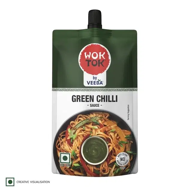 Wok Tok by Veeba Green Chilli Sauce 90 g