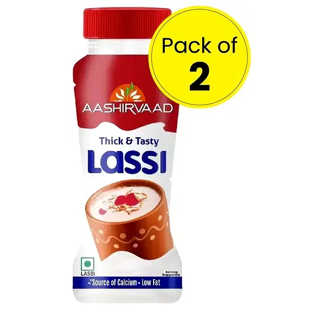 Aashirvaad Sweet Lassi 2X160 ml (Pack of 2)