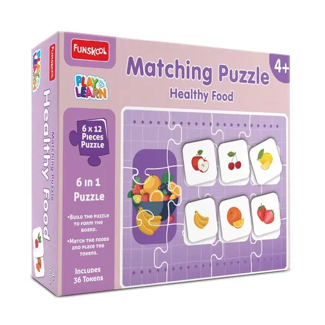 Funskool Matching Puzzle – Food