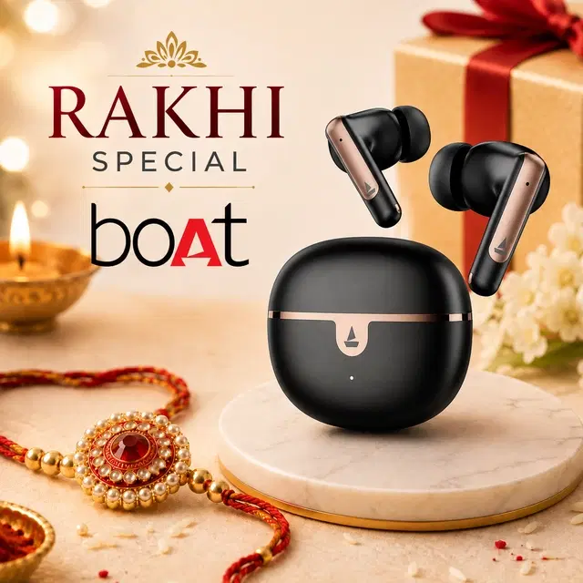 boAt Airdopes 161 ANC Elite | Rakhi Special
