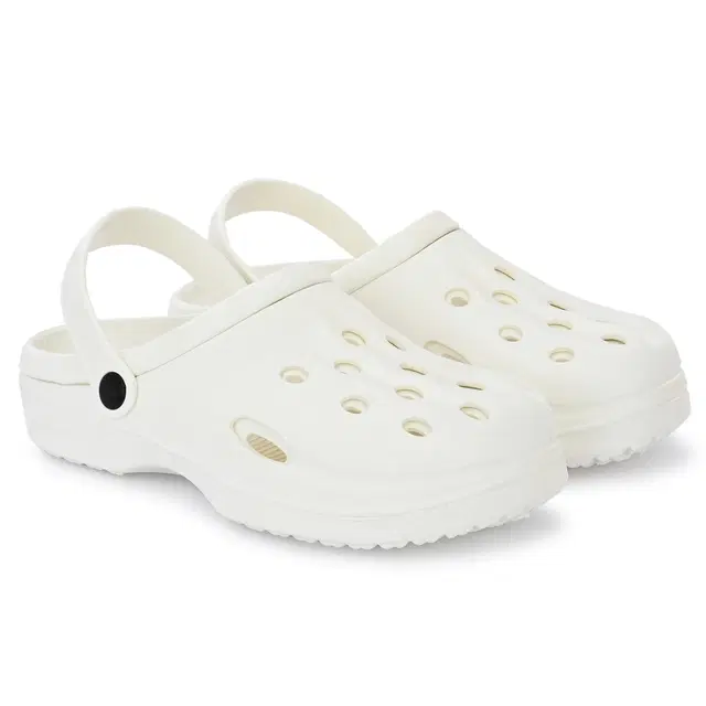 Clogs for Men, White (11C)