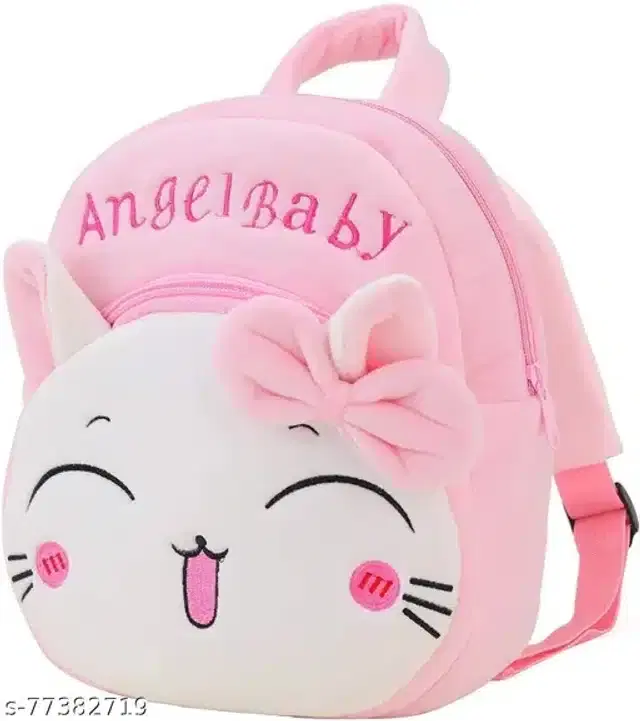Soft School Bag for Kids, Pink