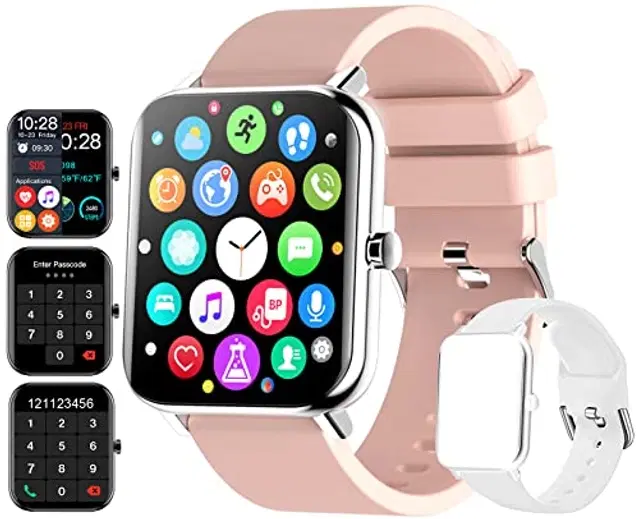 I8 Pro Maxx Smart Watch for Men & Women, Pink