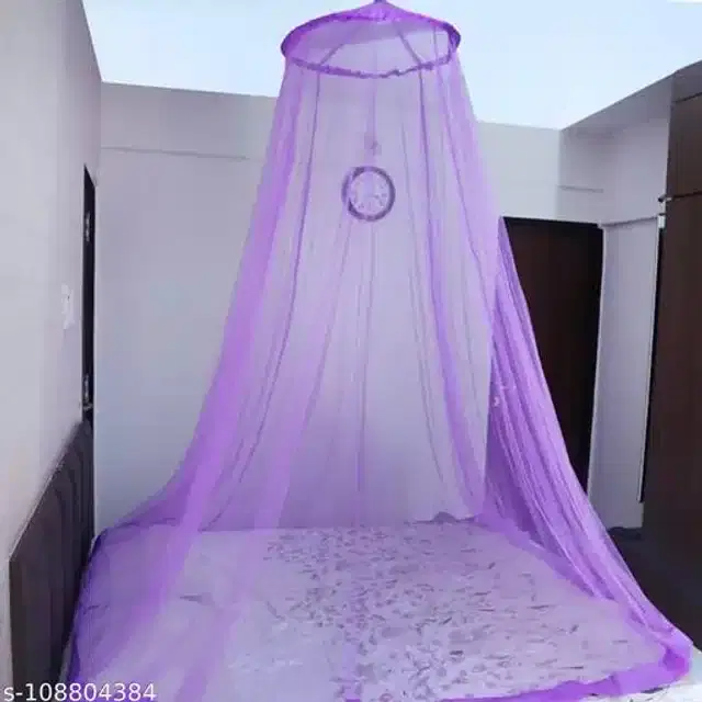 Mosquito Net for Home, Purple, 6.5x6.5 feet