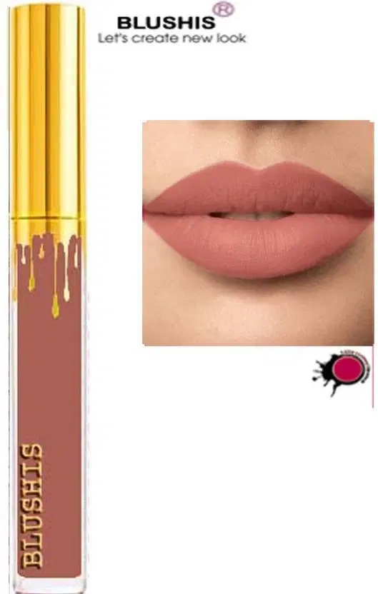 Non Transfer Smudge Proof Long Lasting Liquid Matte Lipstick, Nude Myth, 6 ml