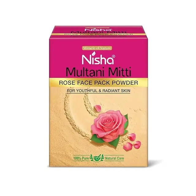 Nisha Rose Multani Mitti Face Pack Powder 100 g