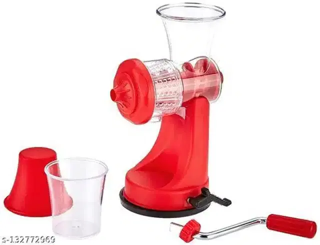 Plastic Manual Juicer, Multicolor