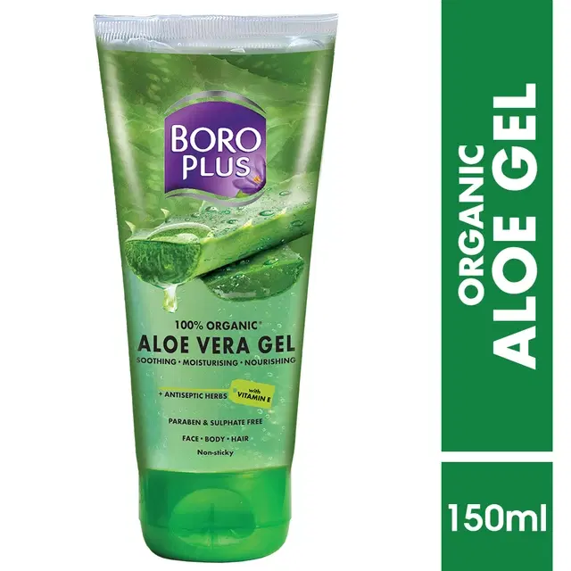 Boro Plus Aloe Vera Gel Organic with Niacinamide & Vitamin E 150 ml