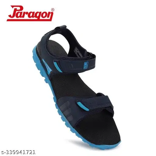 Paragon Sandals for Men (Blue, 7) Pack of 2