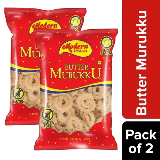 Modern Kitchens Butter Murukku 150 g - Pack of 2