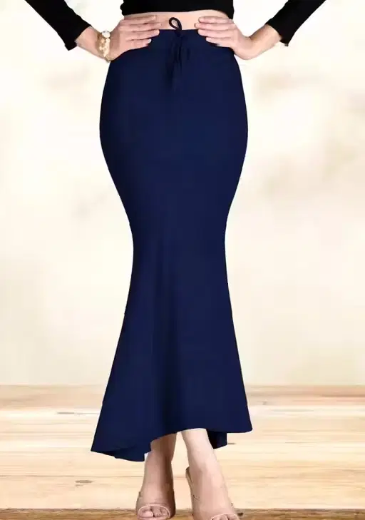Petticoat for Women (Navy Blue, S)