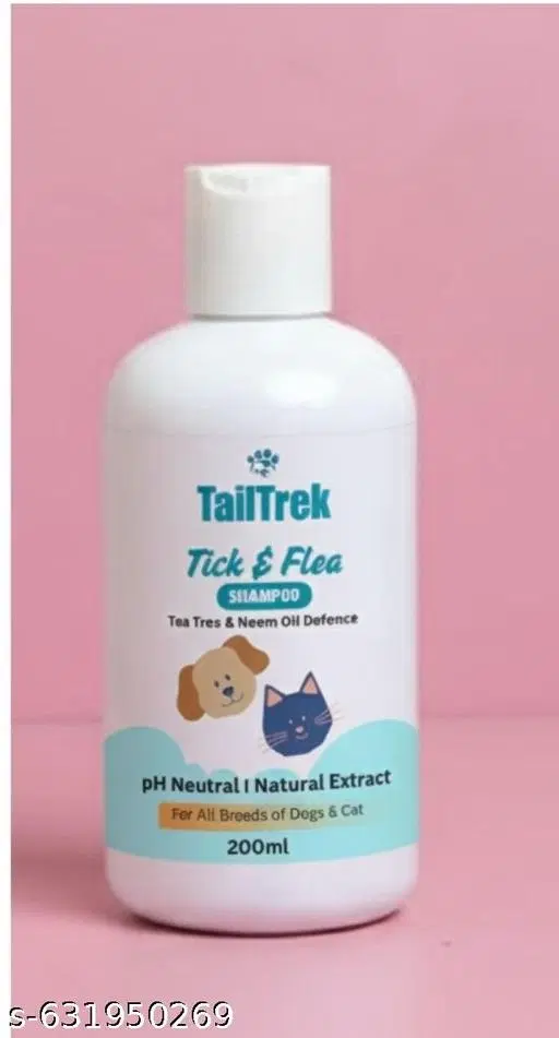 TailTrek Sensitive Skin Dog Shampoo  for Dogs with Allergies ,200ml ,(Pack Of 1)